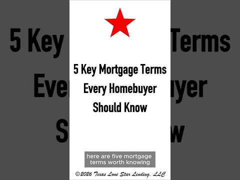 5 Key Mortgage Terms Every Homebuyer Should Know thumbnail