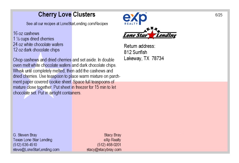 Cherry Love Clusters recipe